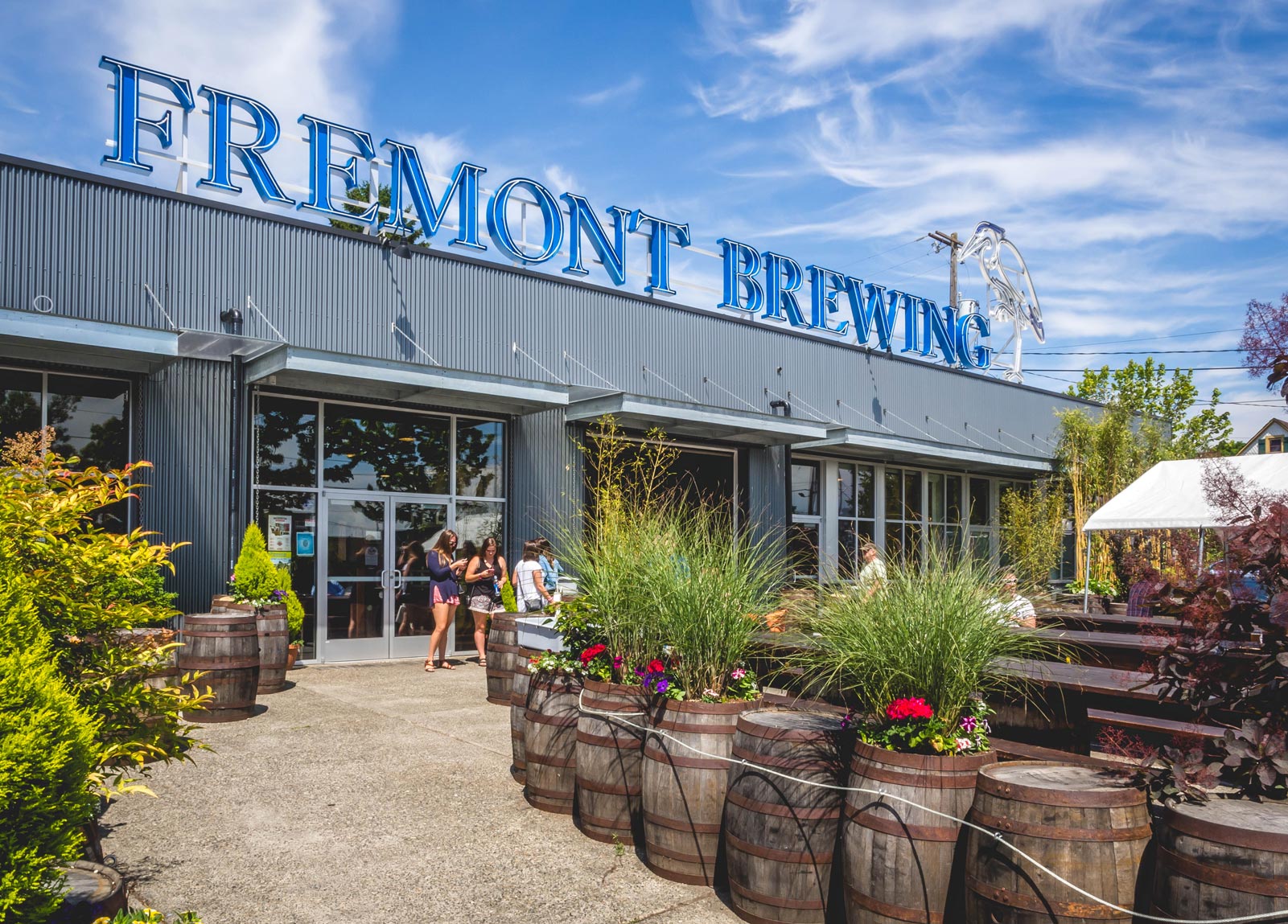 Exterior of Fremont Brewery